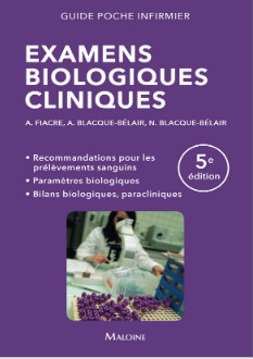 Cover of the book Examens biologiques cliniques, 5e éd.
