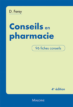 Couverture de l’ouvrage Conseils en pharmacie