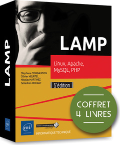 Cover of the book LAMP - Coffret de 4 livres : Linux, Apache, MySQL, PHP (5e édition)