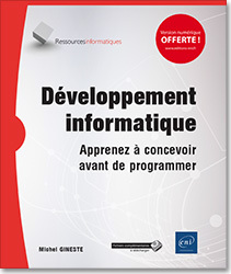 Cover of the book Développement informatique – Apprenez à concevoir avant de programmer