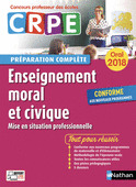 Cover of the book Enseignement moral et civique - CRPE 2018
