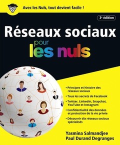 Cover of the book Les réseaux sociaux Pour les Nuls, 3e