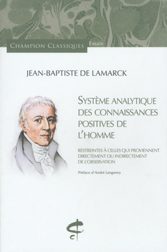 Cover of the book Système analytique des connaissances positives de l'homme