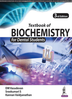 Couverture de l’ouvrage Textbook of Biochemistry for Dental Students
