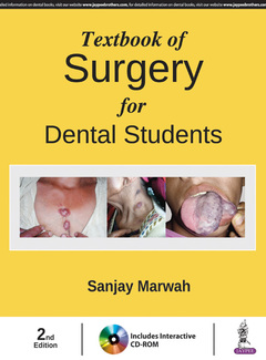 Couverture de l’ouvrage Textbook of Surgery for Dental Students
