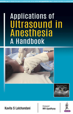 Couverture de l’ouvrage Applications of Ultrasound in Anesthesia