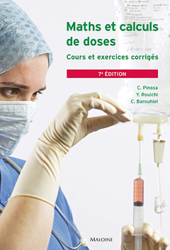 Cover of the book Maths et calculs de doses, 7e éd.