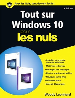 Cover of the book Tout sur Windows 10 Pour les Nuls, 3e