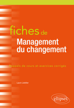 Couverture de l’ouvrage Fiches de Management du changement