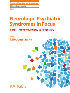 Couverture de l’ouvrage Cover Neurologic-Psychiatric Syndromes in Focus 