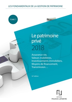 Cover of the book Le patrimoine privé 2018