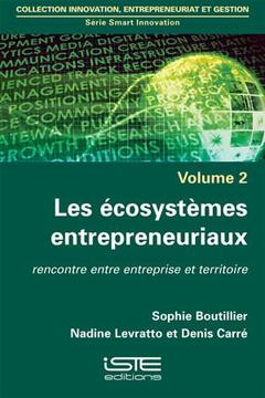 Couverture de l’ouvrage Les écosystèmes entrepreneuriaux