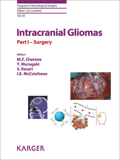 Couverture de l’ouvrage Intracranial Gliomas 
