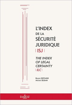 Cover of the book Index de la sécurité juridique. Rapport pour la Fondation pour le droit continental - Rapport pour l