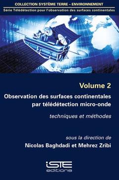 Cover of the book Observation des surfaces continentales par télédétection micro-onde 