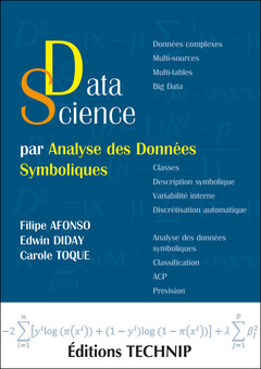 Cover of the book Data Science par Analyse des Données Symboliques