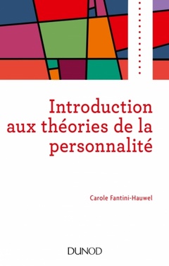 Couverture de l’ouvrage Introduction aux théories de la personnalité