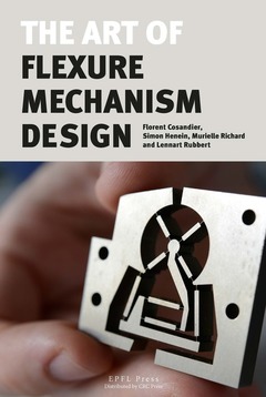 Couverture de l’ouvrage The art of flexure mechanism design