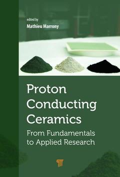 Couverture de l’ouvrage Proton-Conducting Ceramics