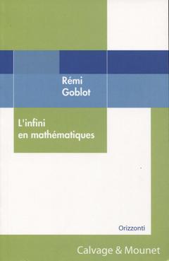 Cover of the book L'infini en mathématiques