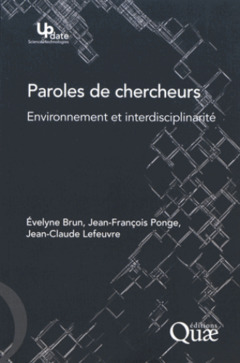 Cover of the book Paroles de chercheurs