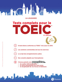Cover of the book Tests complets pour le TOEIC 6e édition