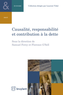Cover of the book Causalité, responsabilité et contribution à la dette