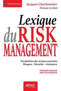 Cover of the book Le lexique du risk management