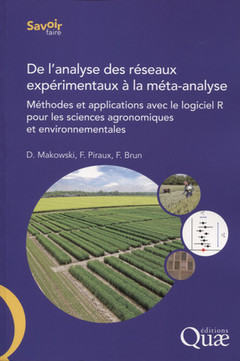Cover of the book De l'analyse des réseaux expérimentaux à la méta-analyse
