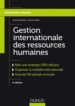 Couverture de l’ouvrage Gestion internationale des ressources humaines - 4e éd.