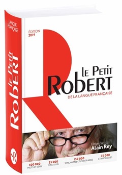 Couverture de l’ouvrage Le Petit Robert de la Langue Française 2019