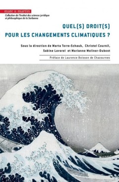 Cover of the book Quel(s) droit(s) pour les changements climatiques ?