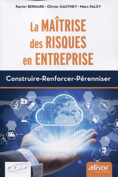 Cover of the book La maîtrise des risques en entreprise
