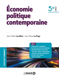 Cover of the book Économie politique contemporaine