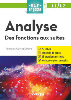 Cover of the book Analyse