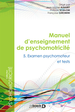 Couverture de l’ouvrage Manuel d'enseignement en psychomotricité