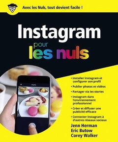 Couverture de l’ouvrage Instagram Pour les Nuls
