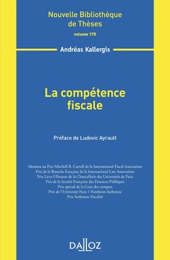 Couverture de l’ouvrage La compétence fiscale - Volume 175