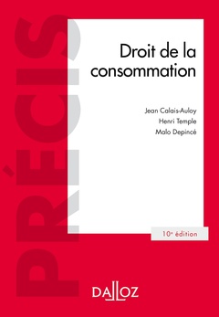 Cover of the book Droit de la consommation. 10e éd.