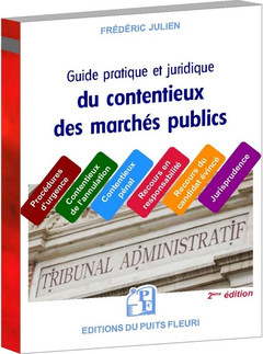 Couverture de l’ouvrage Guide pratique et juridique du contentieux des marchés publics