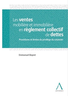 Cover of the book LES VENTES MOBILIERE ET IMMOBILIERE EN REGLEMENT COLLECTIF DE DETTES