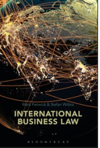 Couverture de l’ouvrage International Business Law 