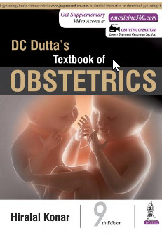 Cover of the book DC Dutta's Textbook of Obstetrics (9th Ed.)