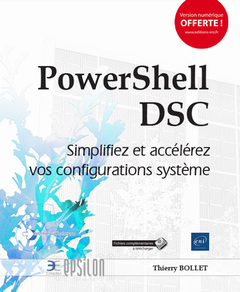 Couverture de l’ouvrage PowerShell DSC - Simplifiez et accélérez vos configurations système