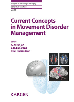 Couverture de l’ouvrage Current Concepts in Movement Disorder Management