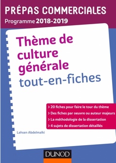 Cover of the book Thème de culture générale - Tout-en-fiches