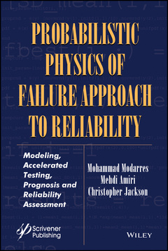 Couverture de l’ouvrage Probabilistic Physics of Failure Approach to Reliability