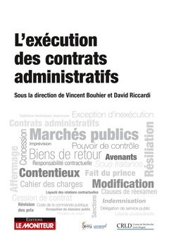 Couverture de l’ouvrage L'exécution des contrats administratifs