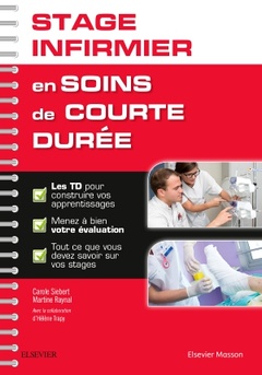 Cover of the book Stage infirmier en soins de courte durée