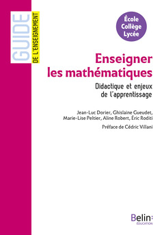 Couverture de l’ouvrage Enseigner les mathématiques